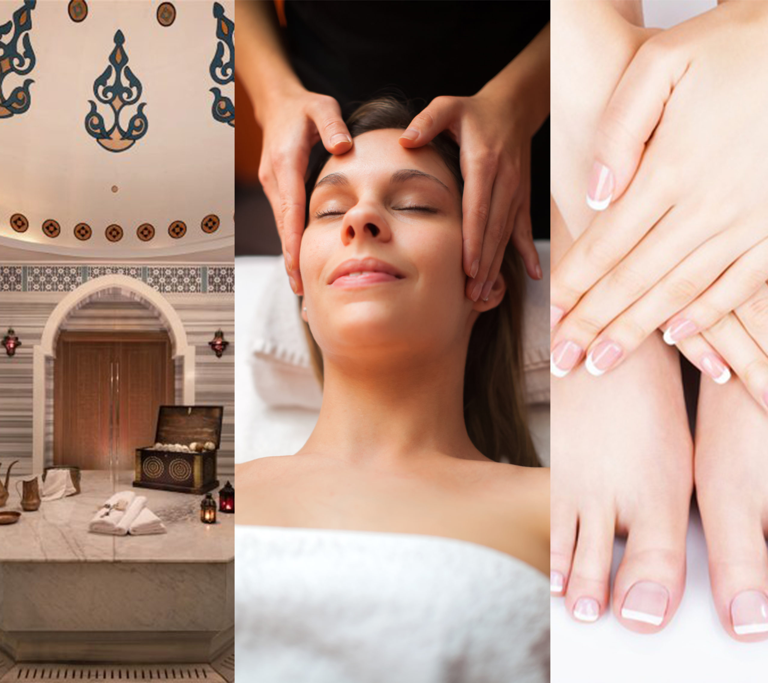 Royal Hammam + Swedish Massage + Manicure&Pedicure
